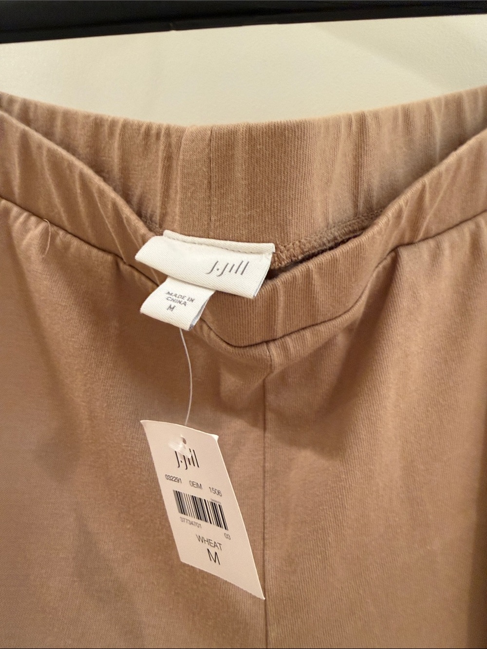 j jill wheat knit pants. medium